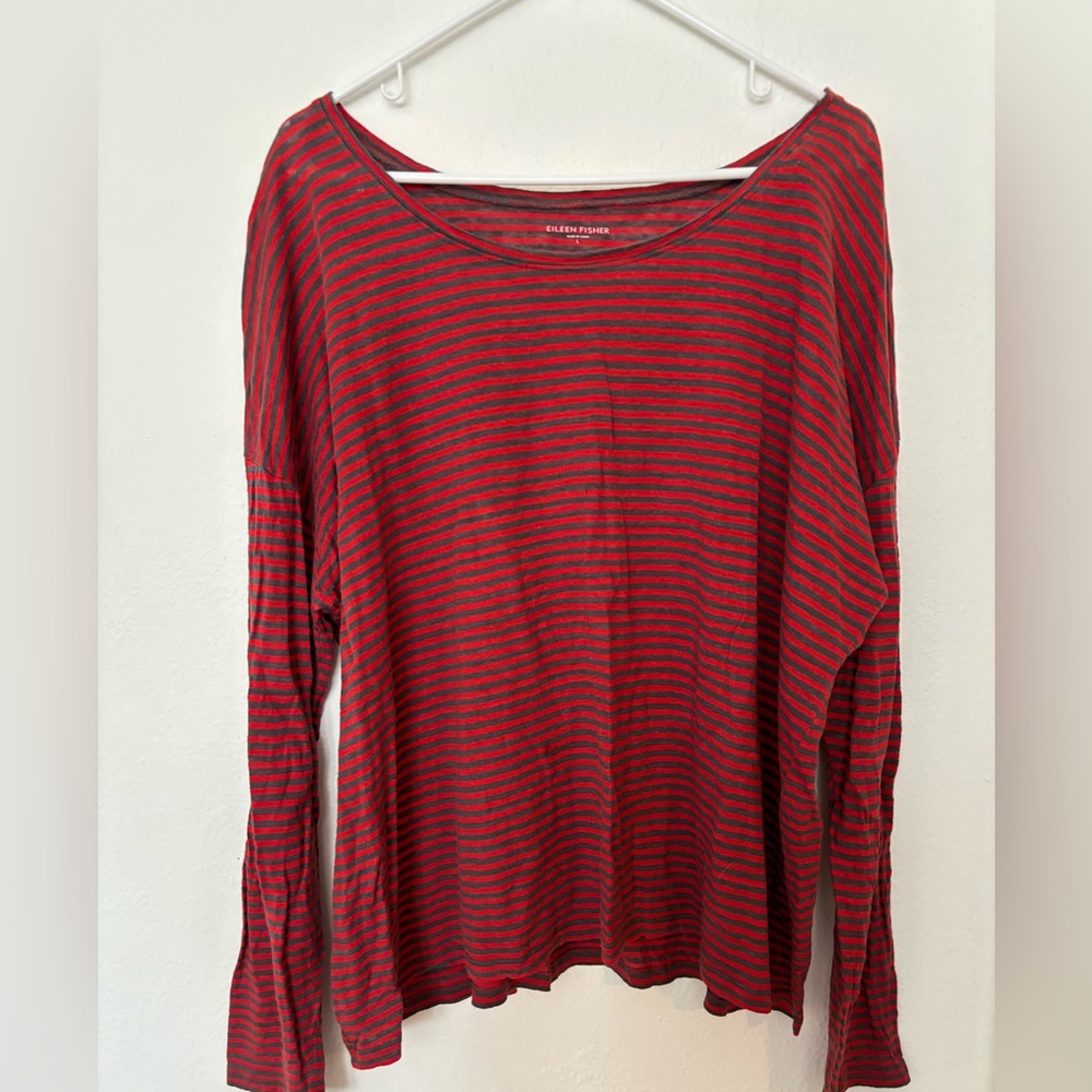 Eileen fisher linen tshirt